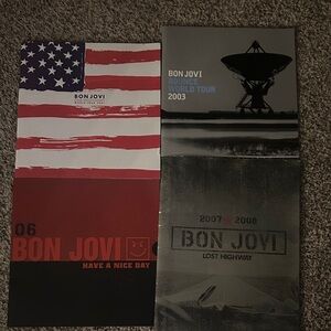 Bon Jovi One Wild Night Tour Poster